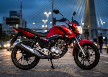 Sendo a moto mais vendida do Brasil, a Honda CG 160 usada mantém alta liquidez e baixo custo de manutenção com seu motor flex de 160 cilindradas