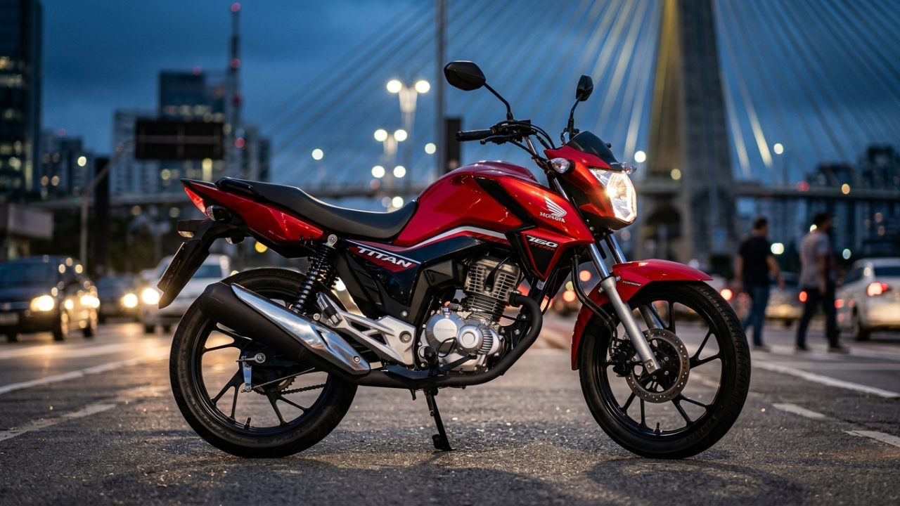 Sendo a moto mais vendida do Brasil, a Honda CG 160 usada mantém alta liquidez e baixo custo de manutenção com seu motor flex de 160 cilindradas