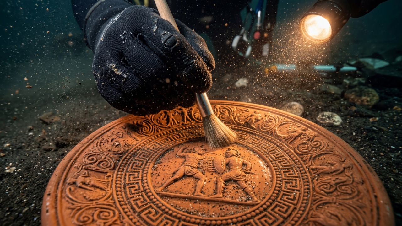 Naufrágio romano de embarcação mercante no lago de Neuchâtel