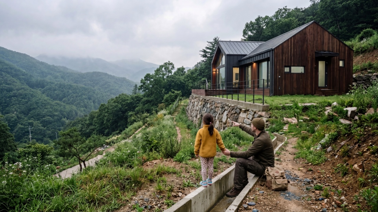 Construção residencial em família e método steel frame