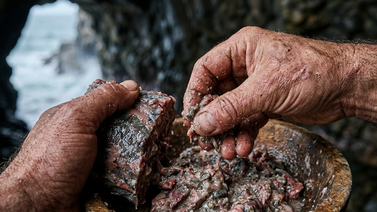 Aventura de pesca em caverna e acampamento isolado