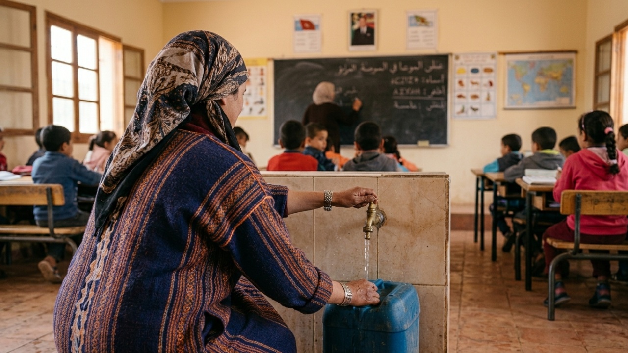 Tecnologia de captação de água da névoa no deserto