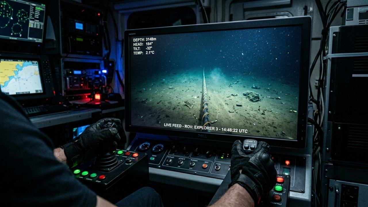 Resgate oceânico e reciclagem de cabos submarinos inativos