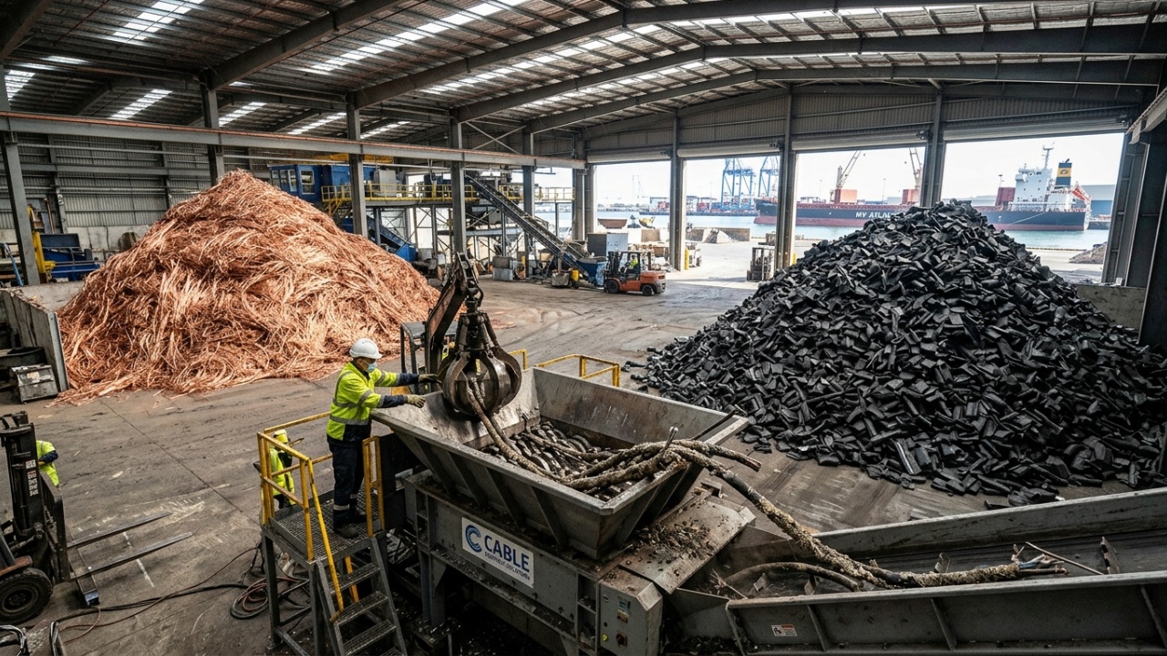 Resgate oceânico e reciclagem de cabos submarinos inativos