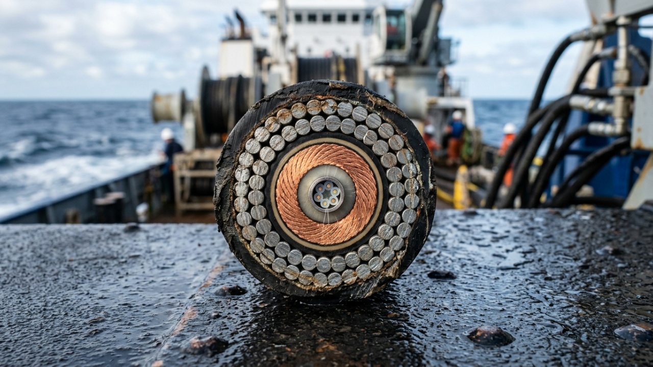 Resgate oceânico e reciclagem de cabos submarinos inativos