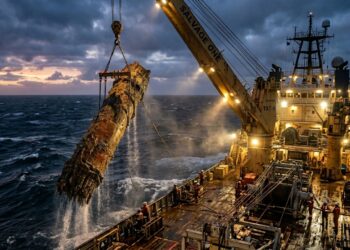 Resgate oceânico e reciclagem de cabos submarinos inativos