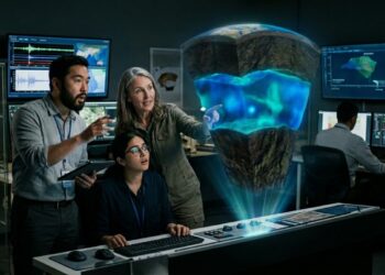Descoberta de um oceano no interior do manto terrestre