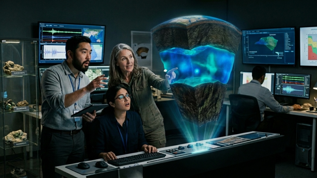 Descoberta de um oceano no interior do manto terrestre