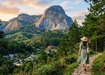 A Suíça Capixaba a 50 km de Vitória onde uma rocha muda de cor 36 vezes ao dia e a qualidade de vida lembra a Europa