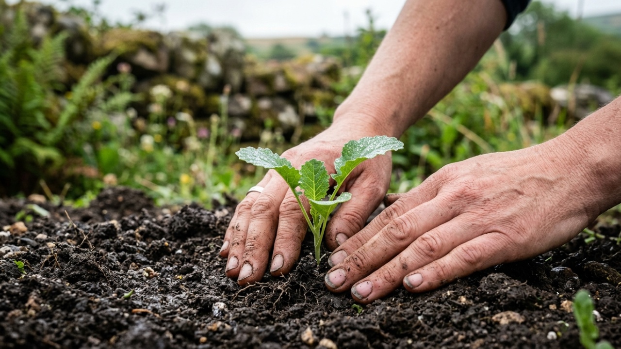 A rotina e os desafios de viver em uma cabana remota em Pembrokeshire
