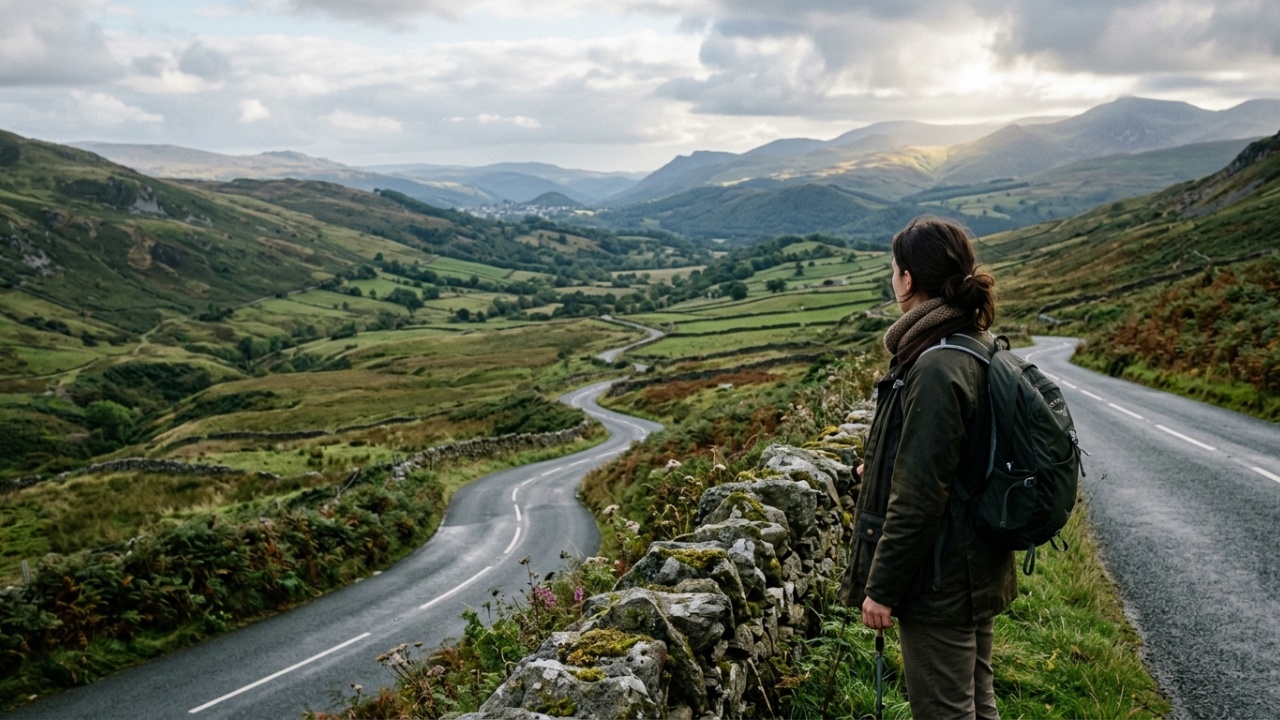 A rotina e os desafios de viver em uma cabana remota em Pembrokeshire
