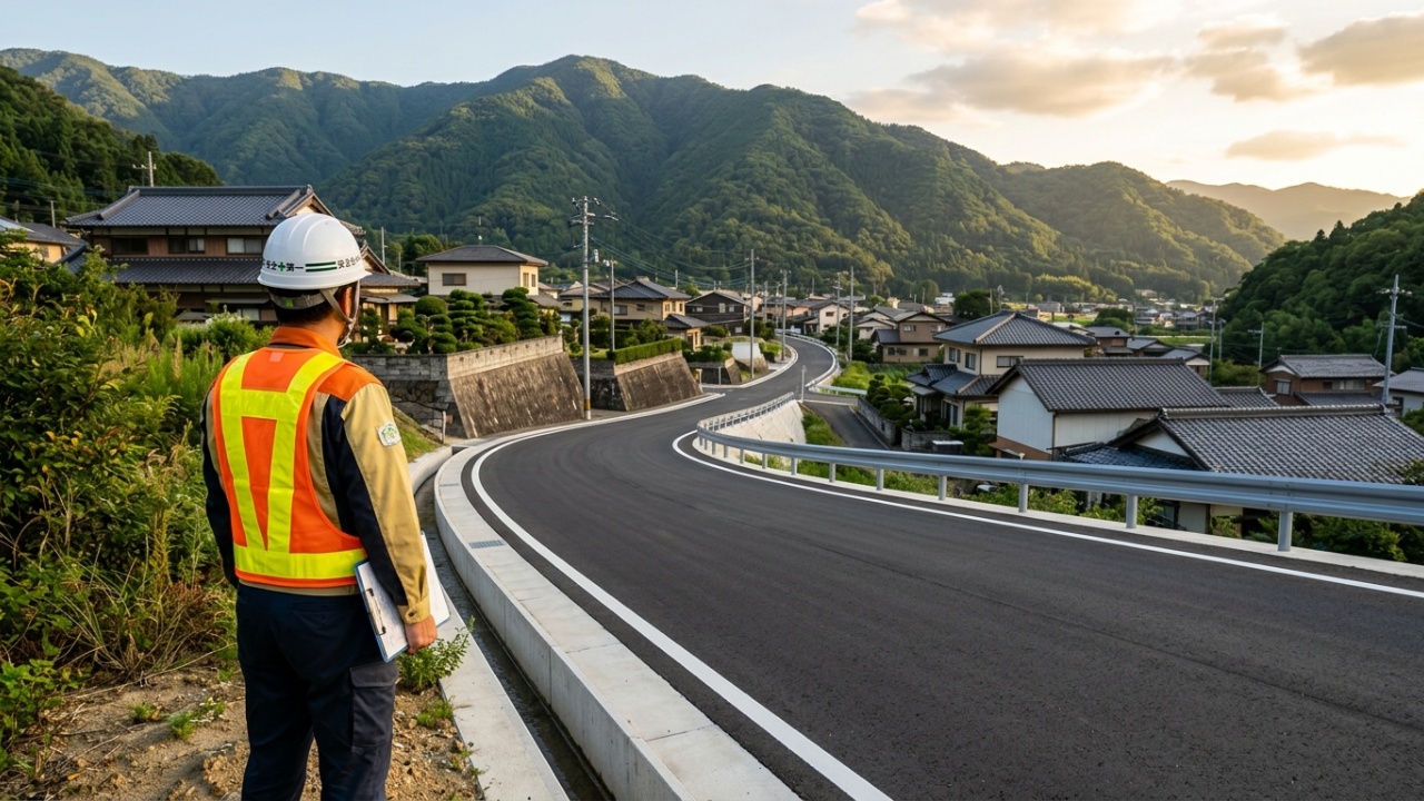 Obras japonesas de prevenção a desastres naturais