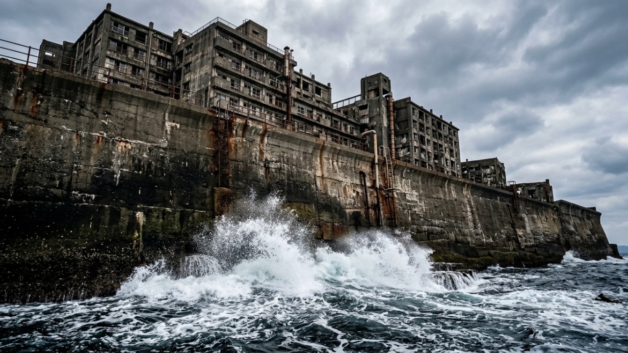 A ascensão e o abandono da ilha Hashima
