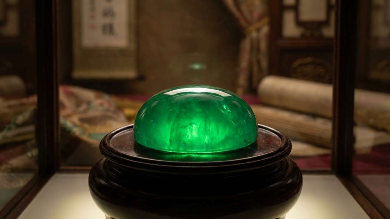 Esqueça a esmeralda e o rubi, pois esta gema verde vale US$ 3 milhões o quilate, sendo a obra-prima mais valiosa de toda a Ásia