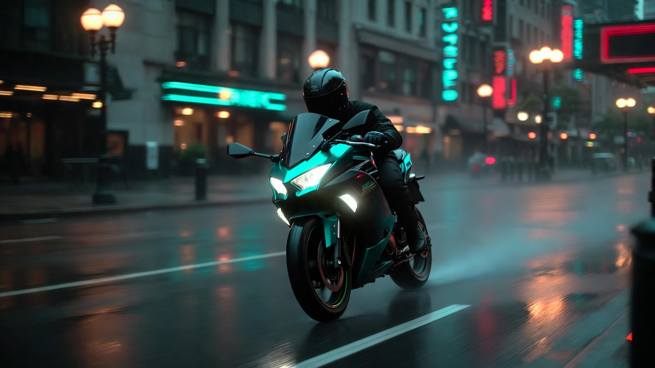 Acelerando até 10 mil giros com um motor bicilíndrico de 51 cavalos, a leve esportiva japonesa de 171 quilos transforma o trânsito diário em uma verdadeira pista de corrida