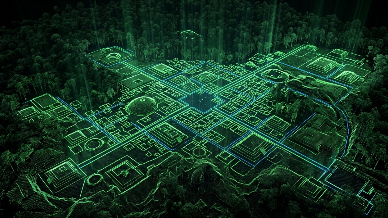 Ocultando cerca de 6 mil plataformas de terra sob a vegetação densa da selva equatoriana, o complexo urbano de 2.500 anos exibe uma rede de estradas que conecta cidades milenares até então desconhecidas
