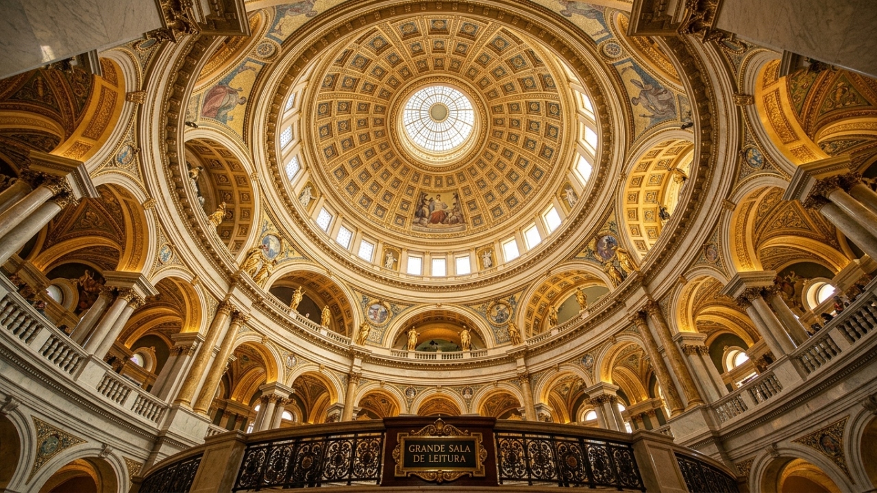 Com 170 milhões de itens e arquitetura neoclássica de 1800, a estrutura em Washington tornou-se a maior biblioteca e repositório de todo o mundo