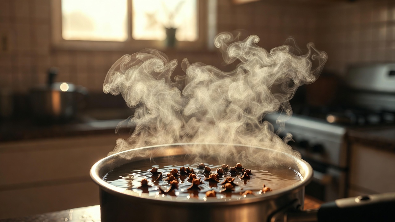 Como eliminar o odor de fritura em minutos usando apenas água e cravo-da-índia
