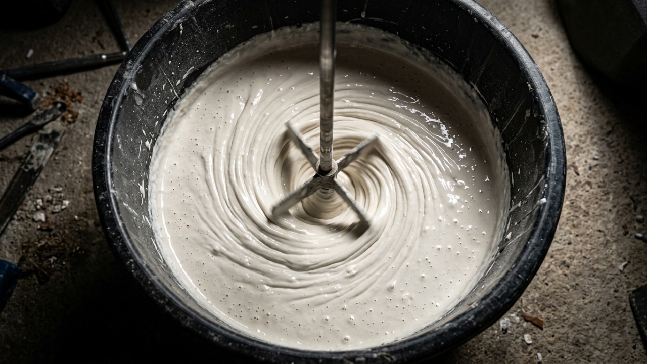 Não jogue fora o rejunte que sobrou da obra: ele vira tinta caseira para parede, piso e laje