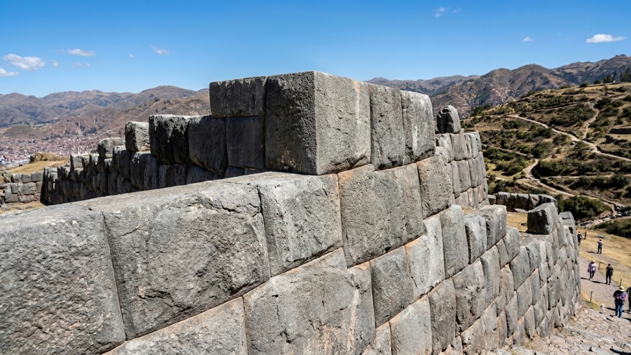 Encaixando blocos de 200 toneladas com precisão milimétrica, a fortaleza de Sacsayhuamán resiste há 500 anos sem usar argamassa em suas juntas