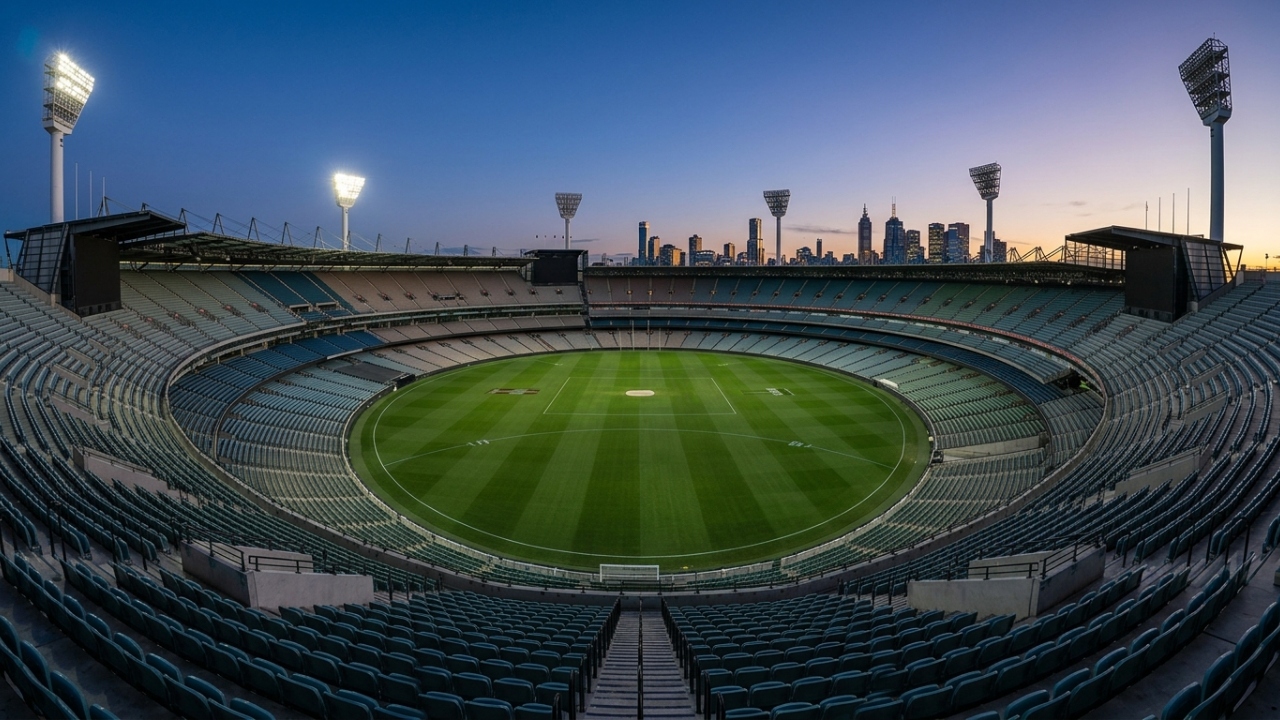 Com capacidade para 100.024 pessoas e inaugurado em 1853, o estádio australiano tornou-se a maior arena do hemisfério sul e o templo do críquete
