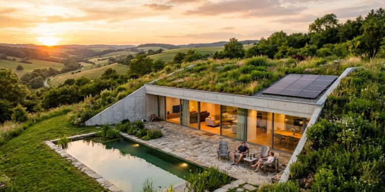 A casa-caverna resgatou uma técnica milenar para quem sofre com o valor alto da conta de luz após dias de calor extremo ou frio intenso