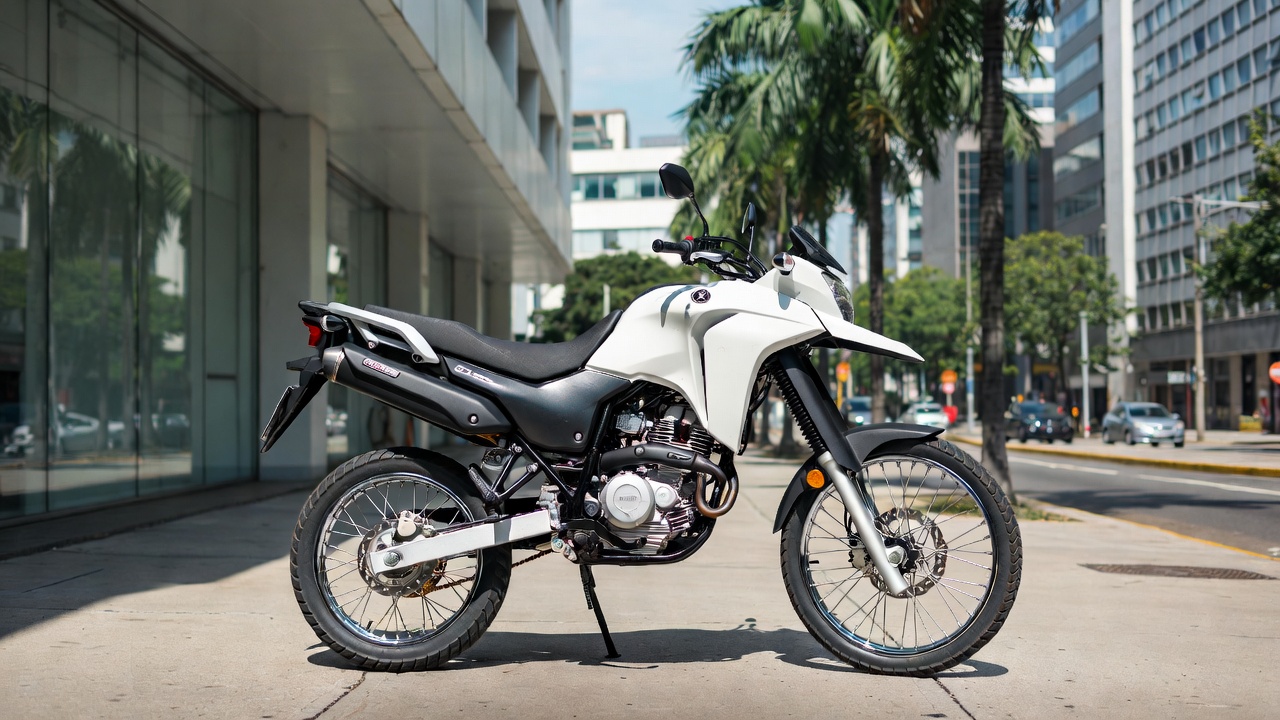 Imune a buracos e com fama de tanque de guerra, a moto trail de 250cc que você pode comprar no mercado de usados