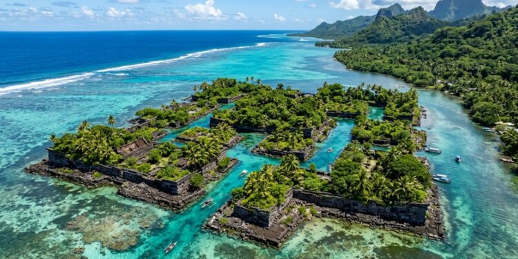 Flutuando sobre 92 ilhas artificiais com 750 mil toneladas de basalto, a cidade de Nan Madol desafia a logística marítima de 800 anos atrás