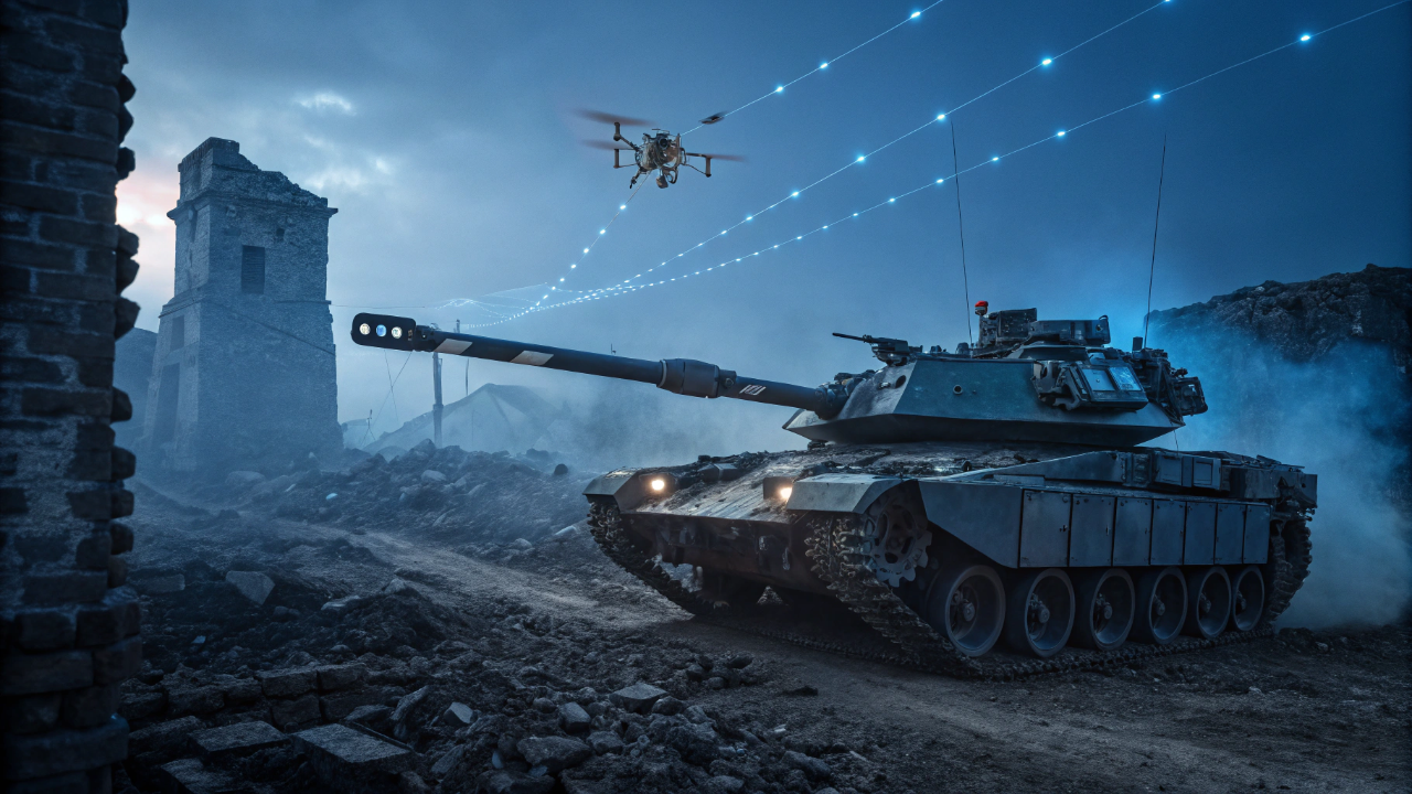 Os tanques modernos enxergam inimigos escondidos antes do primeiro tiro e a tecnologia por trás disso é impressionante