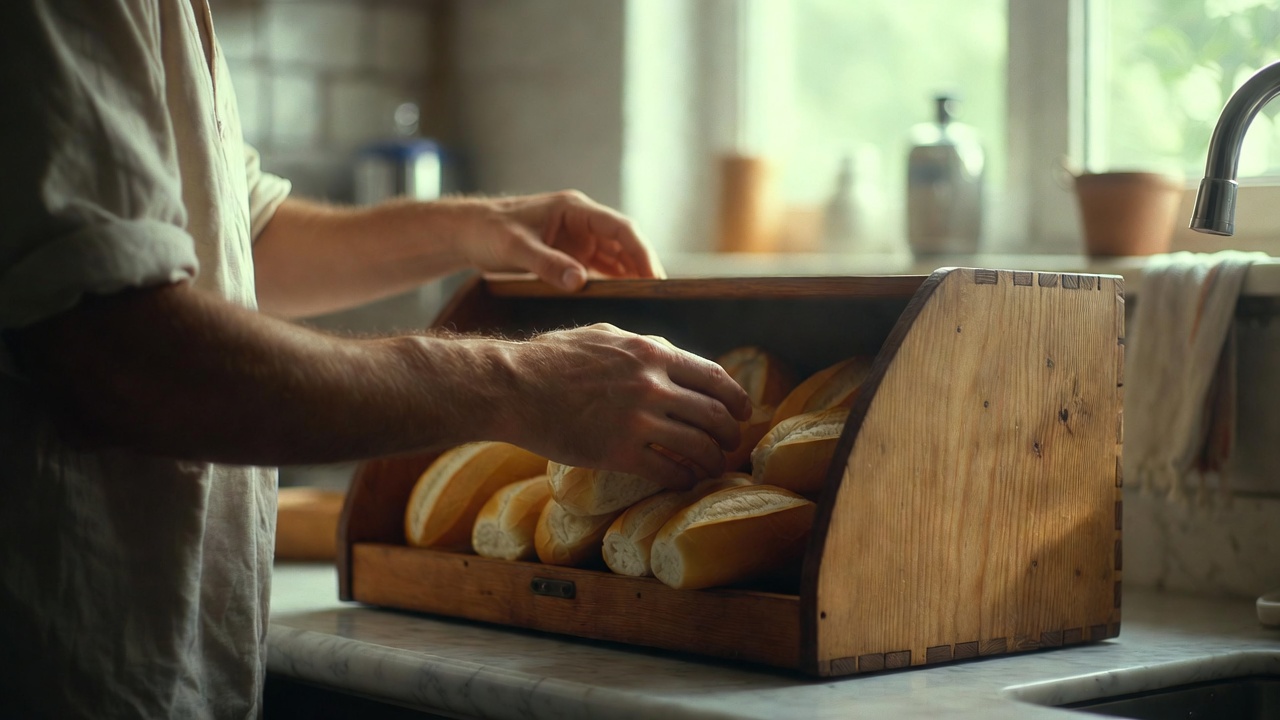 O segredo prático para armazenar o pão francês por até 3 dias seguidos sem usar a geladeira e mantê-lo 100% fresco e crocante para o café da manhã