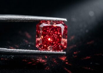 Esqueça o diamante branco e o azul, pois esta gema de cor rubi vale US$ 1 milhão o quilate, sendo a maior raridade de toda a história