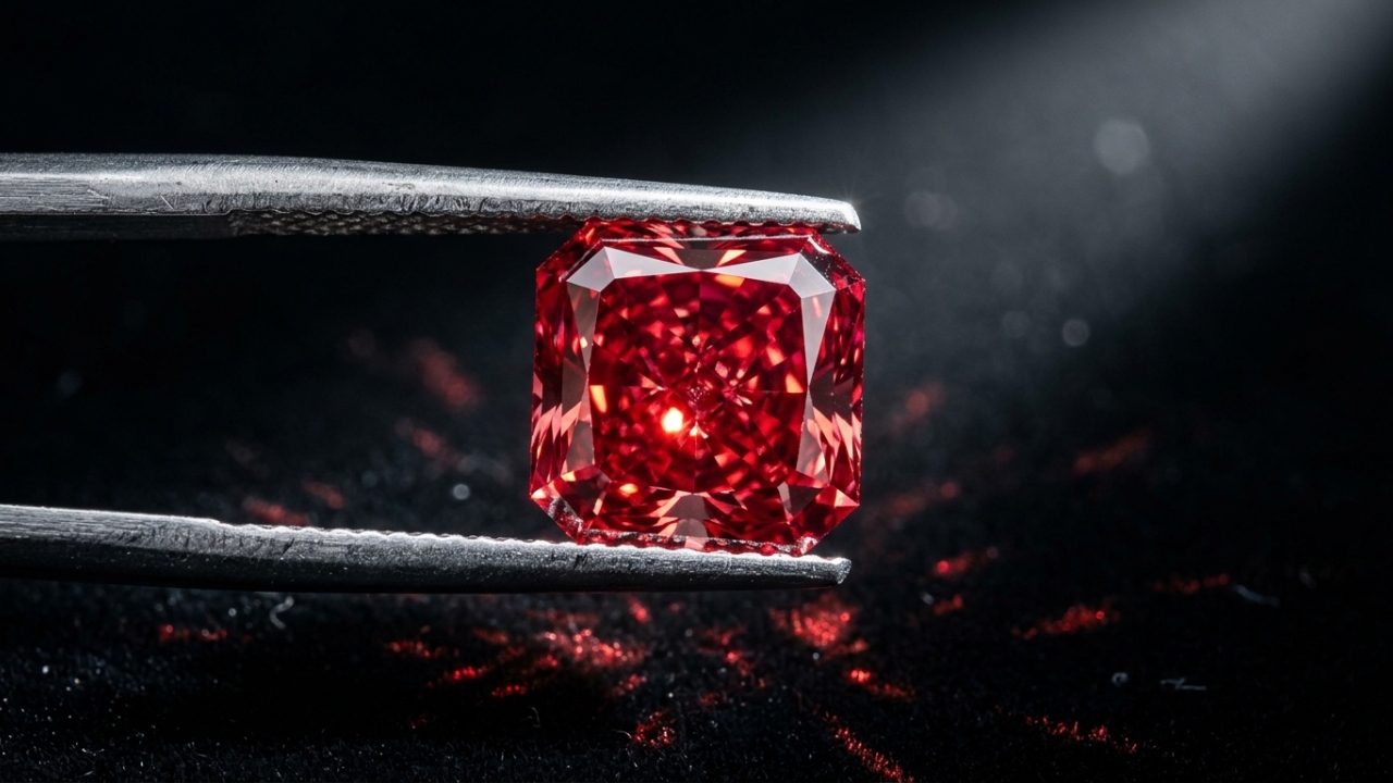 Esqueça o diamante branco e o azul, pois esta gema de cor rubi vale US$ 1 milhão o quilate, sendo a maior raridade de toda a história