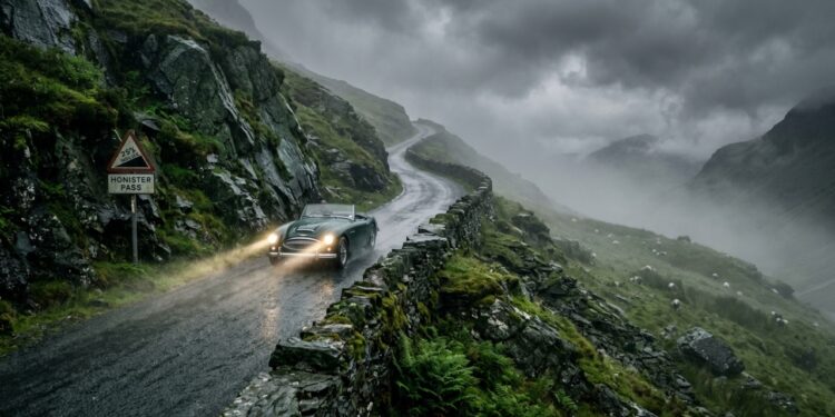 Rodovia na Inglaterra ganha fama por sua inclinação de 25%, pois o trajeto de 1124 cruza o Lake District entre montanhas de ardósia e abismos