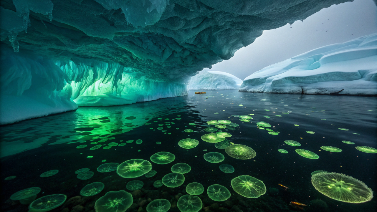 Robôs encontraram uma floresta viva escondida sob o gelo da Antártida e o mundo ficou de queixo caído