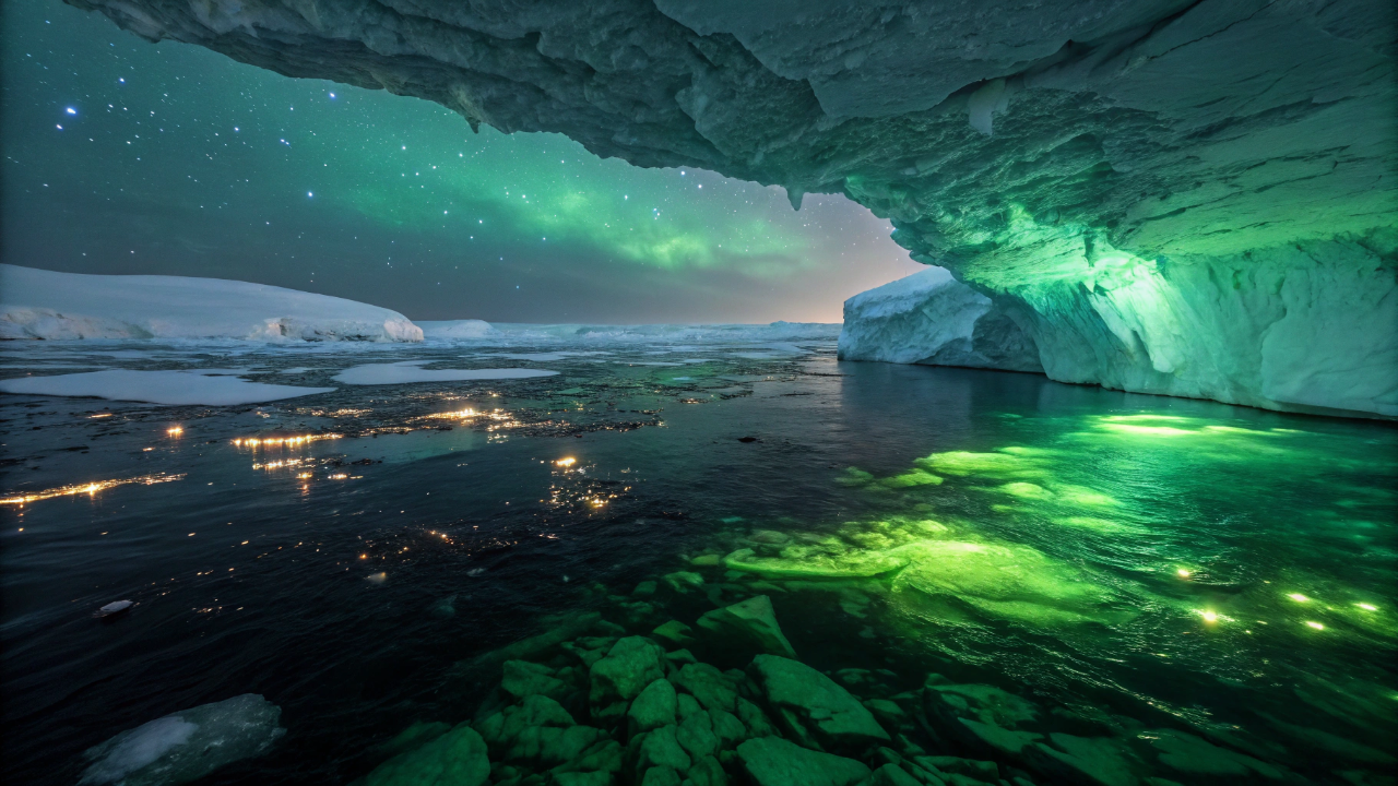 Robôs encontraram uma floresta viva escondida sob o gelo da Antártida e o mundo ficou de queixo caído