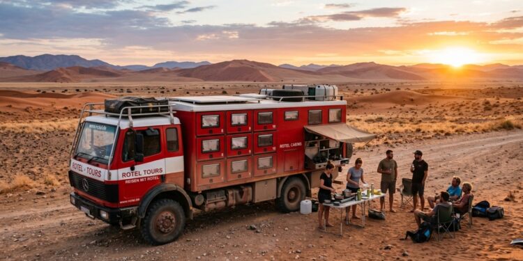 Com 24 cabines de dormir e cozinha completa a bordo, o ônibus-hotel alemão Rotel, de 1959, virou o maior símbolo de aventura e viagens pelo mundo