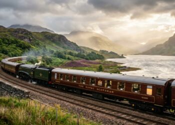 Com apenas 40 passageiros e suítes de madeira mogno, o trem de luxo Royal Scotsman, de 1985, virou o maior ícone das viagens pelas Highlands escocesas