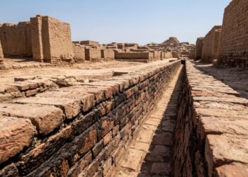 Drenando esgoto de 40 mil pessoas através de tubulações de barro assado, a metrópole asiática de 4 mil anos exibe o saneamento mais antigo do mundo