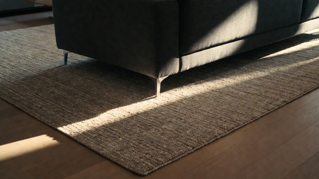 A regra de ouro dos decoradores na hora de posicionar o tapete que faz a sua sala de estar parecer incrivelmente maior