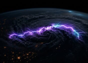 Satélites captam o maior relâmpago da história com 700 quilómetros de extensão rasgando o céu