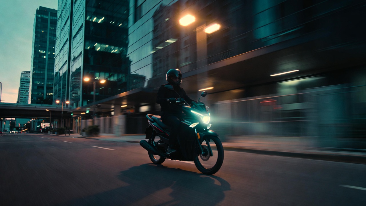 Escondendo um baú de 25 litros sob o assento e pesando apenas 98 quilos, a ágil scooter da montadora japonesa faz mais de 40 quilômetros por litro no trânsito caótico das capitais