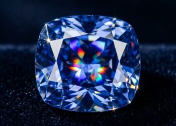 Esqueça o diamante azul, pois esta gema da Califórnia brilha com mais intensidade, sendo a obra-prima mais rara da geologia
