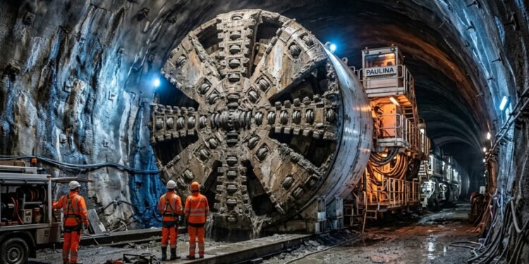 Com investimento de US$ 2,7 bilhões e 17 km de extensão, o segundo túnel de São Gotardo virou a maior obra de segurança viária nos Alpes suíços