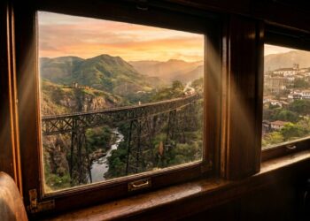 A viagem de 18 quilômetros que te leva de volta a 1883: o trem panorâmico que cruza 2 montanhas históricas em Minas Gerais