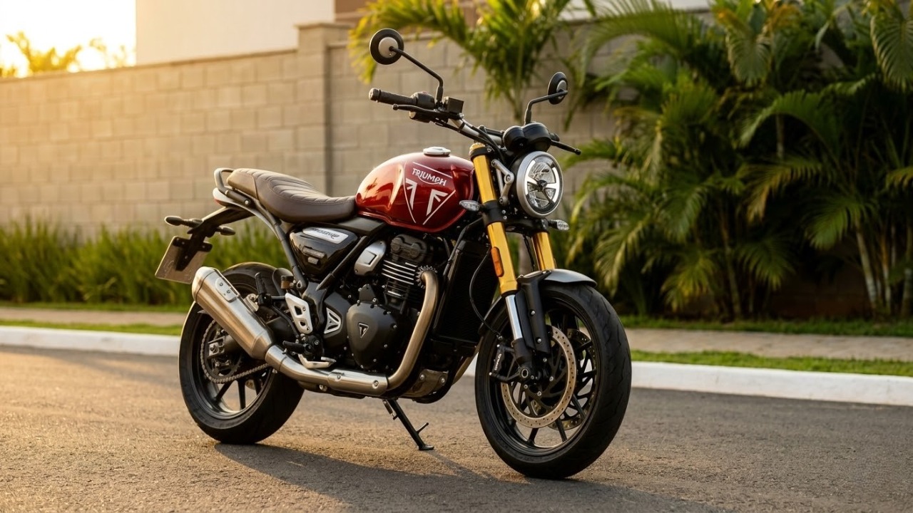 Ostentando o visual das motos inglesas de luxo, a nova Triumph Speed 400 entrega 40 cavalos de potência por apenas 29 mil reais e transforma o segmento de média cilindrada com acabamento de alta qualidade