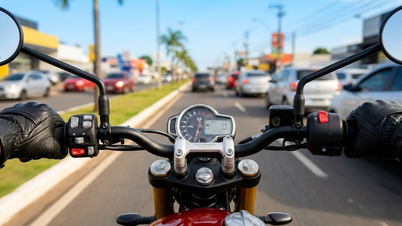 Ostentando o visual das motos inglesas de luxo, a nova Triumph Speed 400 entrega 40 cavalos de potência por apenas 29 mil reais e transforma o segmento de média cilindrada com acabamento de alta qualidade