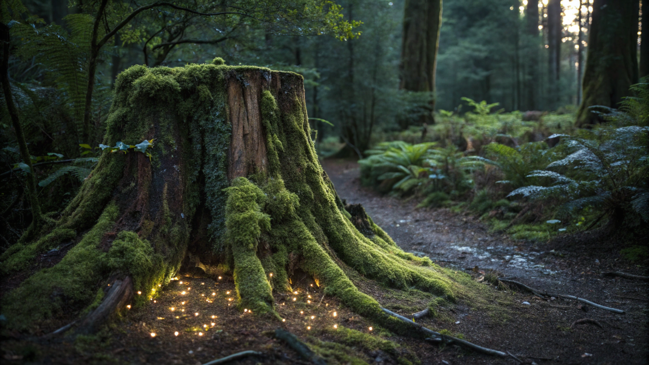 Uma espécie de árvore na Nova Zelândia sobrevive sem fotossíntese porque suas raízes estão fundidas às das vizinhas saudáveis