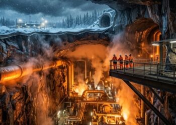 Se o frio extremo castiga, imagine aquecer milhares de casas usando cavernas como baterias térmicas gigantes