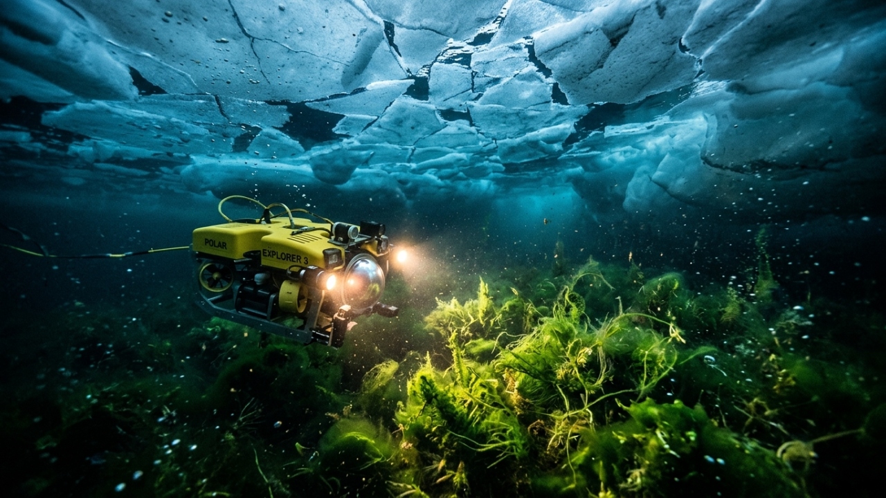 Robôs encontraram uma floresta viva escondida sob o gelo da Antártida e o mundo ficou de queixo caído