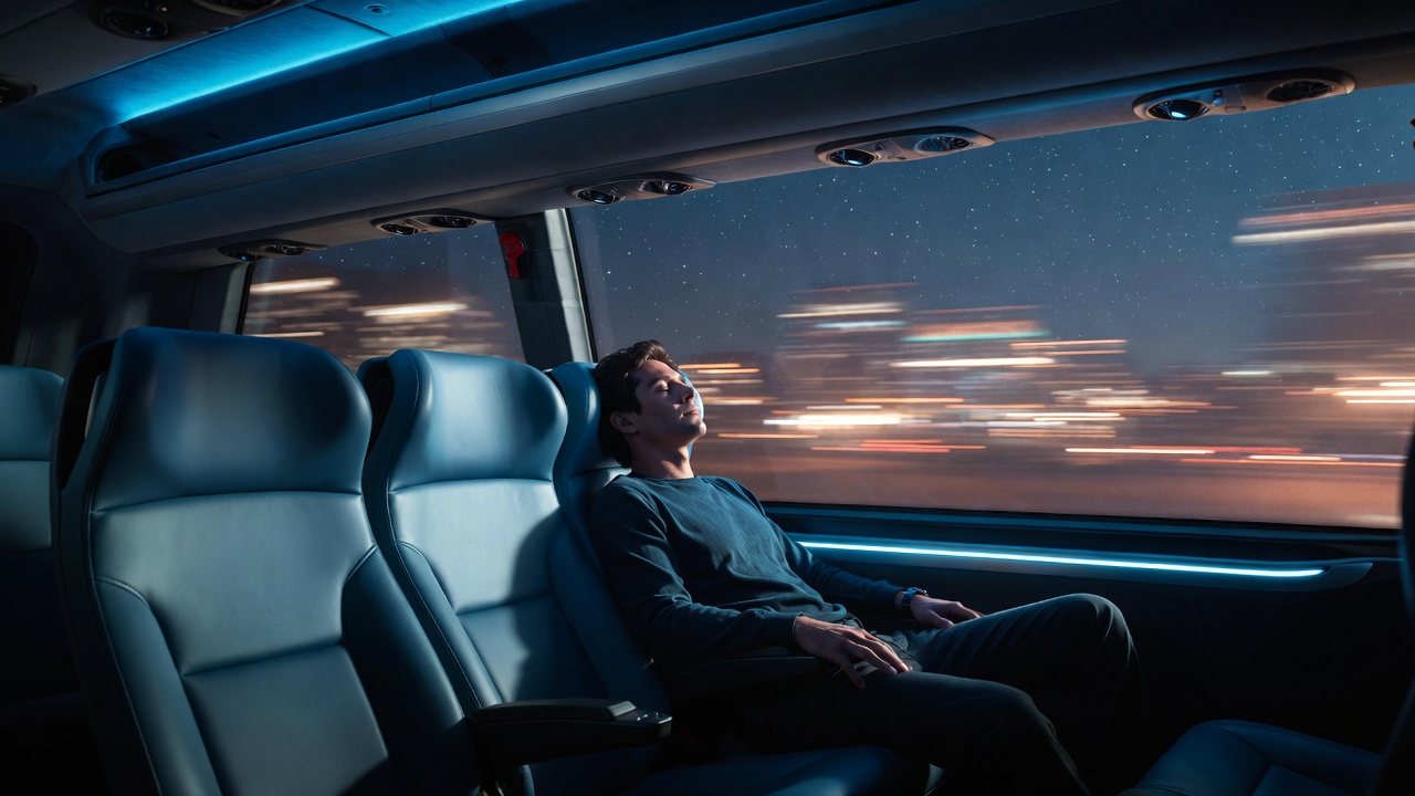 O chassi Mercedes-Benz O500 RSD de 3 eixos entrega mais de 400 cavalos de potência e reduz o balanço interno em 50 por cento nas rodovias